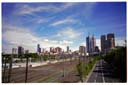 メルボルン スカイライン（メルボルンパークから）/ Skyline of Melbourne (from Melbourne Park)
