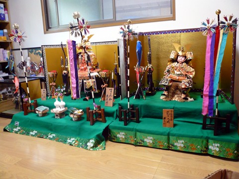 一番右が僕の人形（30年物