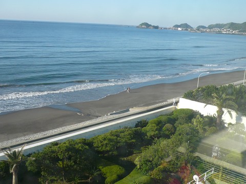 ホテルの部屋からの風景 